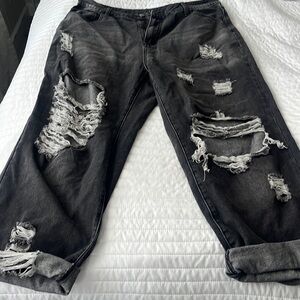 SheIn - Crop Black Jeans - NEVER worn! Size 1x